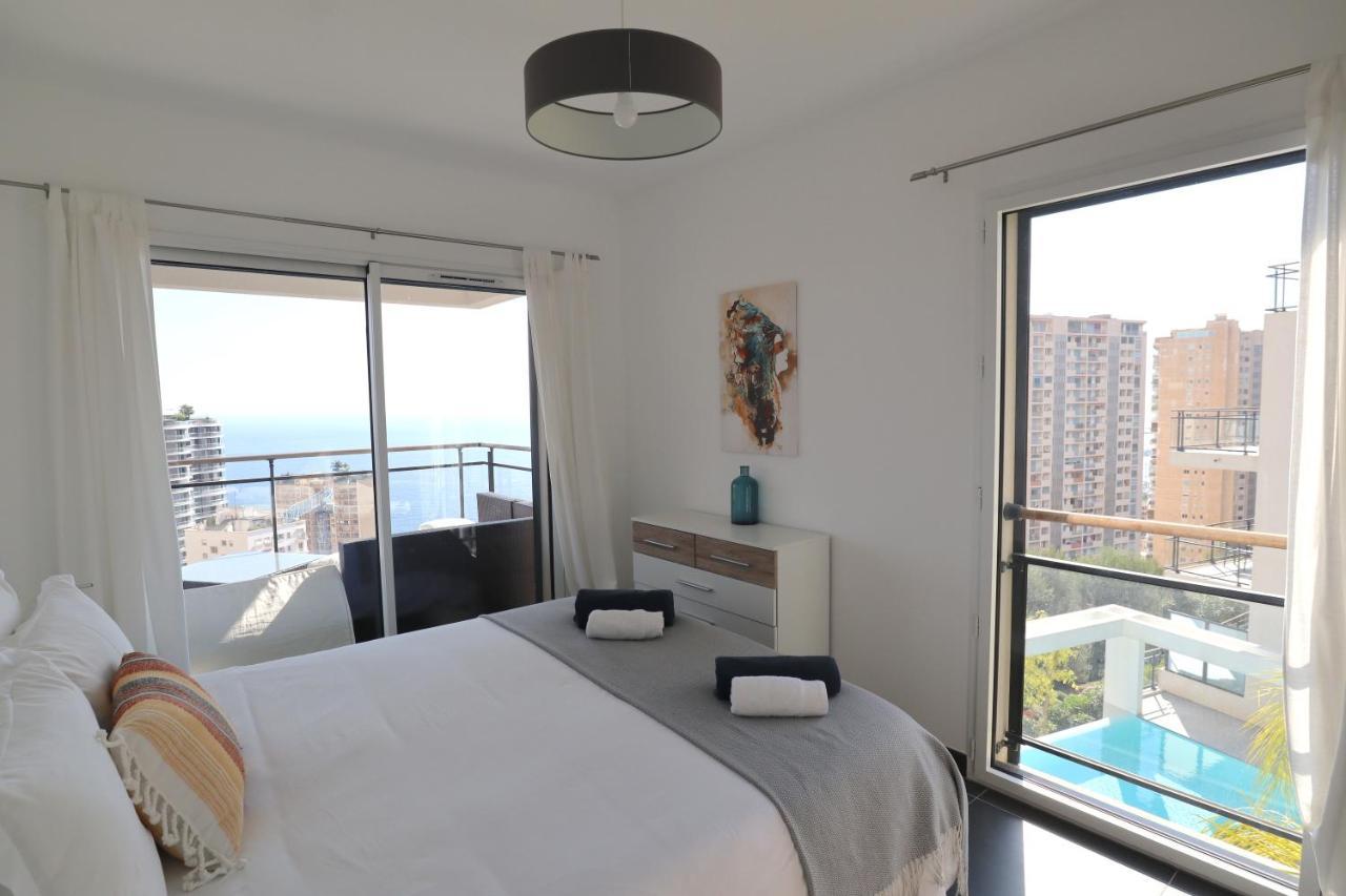 Luxurious Apartments Monaco&Seaview, Infinitypool&Parking 보솔레이 외부 사진