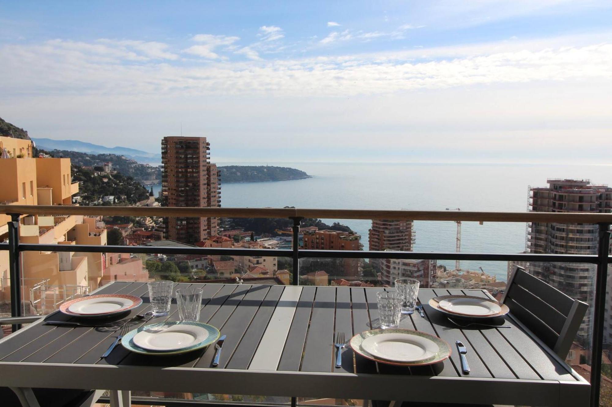 Luxurious Apartments Monaco&Seaview, Infinitypool&Parking 보솔레이 외부 사진