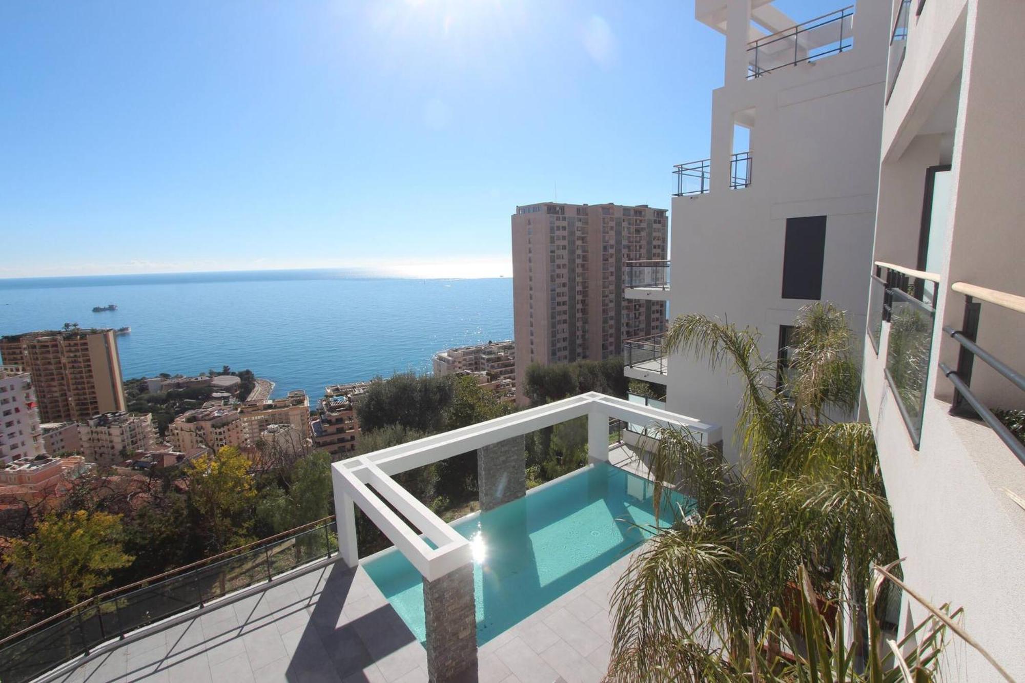 Luxurious Apartments Monaco&Seaview, Infinitypool&Parking 보솔레이 외부 사진