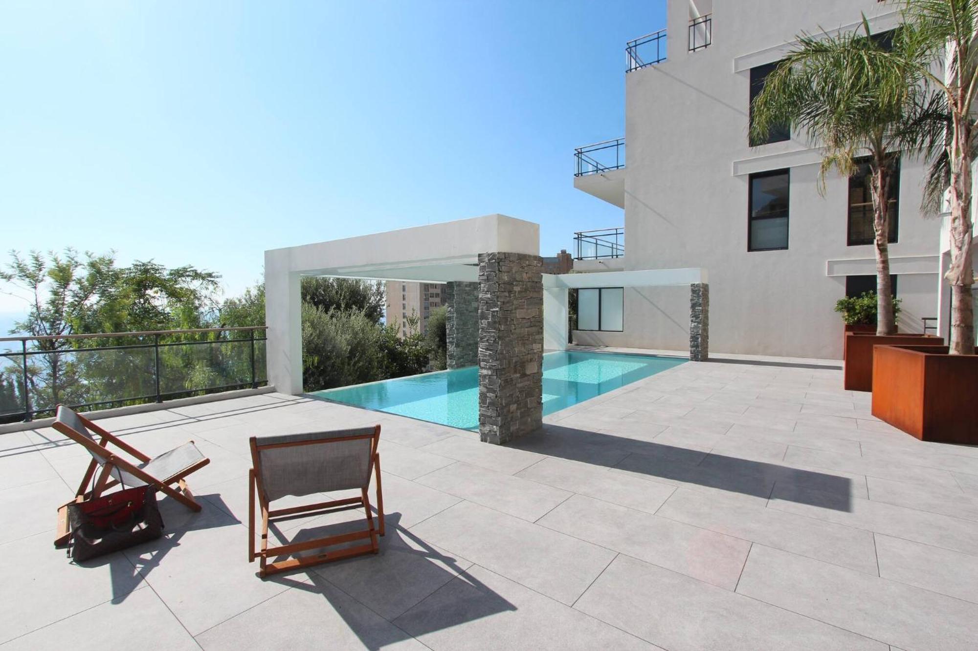 Luxurious Apartments Monaco&Seaview, Infinitypool&Parking 보솔레이 외부 사진